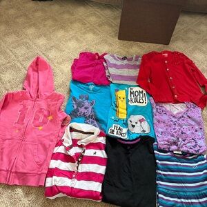 Pink Hooded Kids Sweatshirt